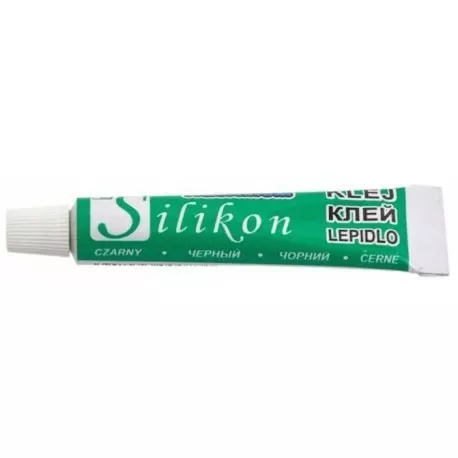 Silikon do akwarium 8ml - czarny