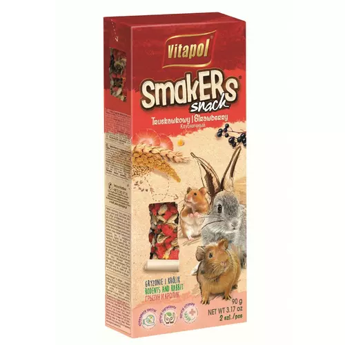 Smakers Dla Gryzoni-Truskawkowy