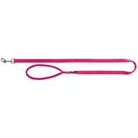 Smycz Premium, M-L: 1.00 m/20mm, fuksja