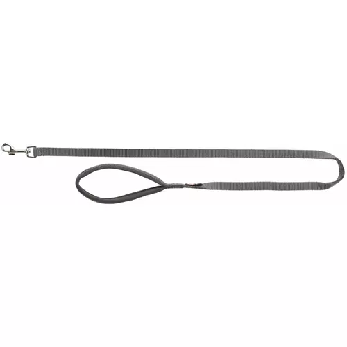 Smycz Premium, M-L: 1.00 m/20mm, grafit