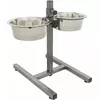 Stojak Regulowany Z Miskami 2x1.8l