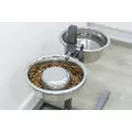 Stojak Regulowany Z Miskami 2x1.8l