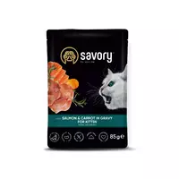 Sv Cat Pouch Kitten, Salmon&Carrot 85g