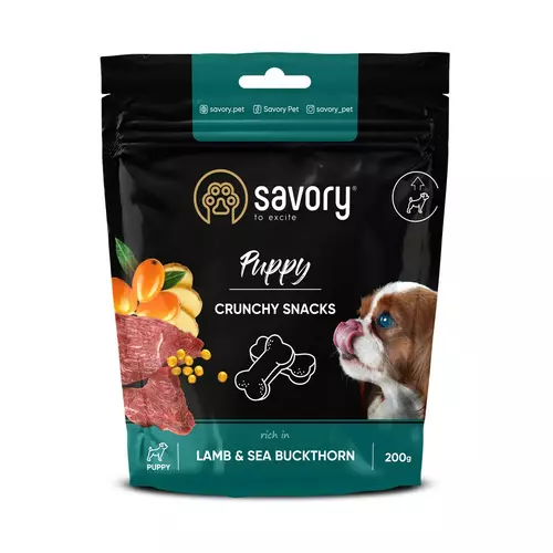 Sv Dog Crun Snack Puppy Lamb& 200g