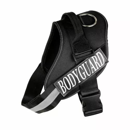 Szelki Bodyguard dla psa, czarny, L, 65-85cm