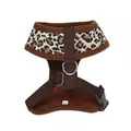 Szelki, dla psa, wz�r leopard, L, ob.szyi 34cm/ob.klatki 49-63cm