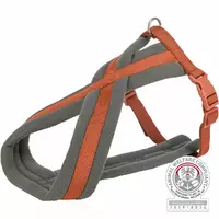 Szelki Premium touring, M-L: 50-90cm/25mm, czarne