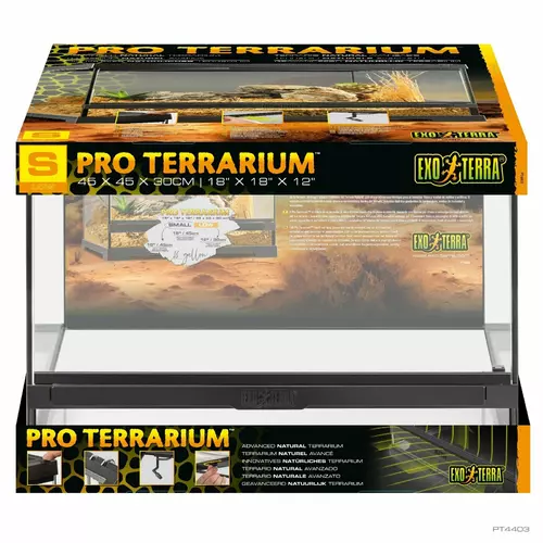 Terrarium Pro, S, niskie, 45x45x30cm
