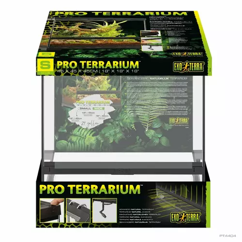 Terrarium Pro, S, szerokie, 45x45x45cm