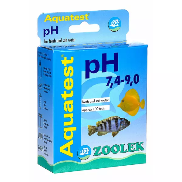 Test ZOOLEK Aquatest pH 7.4 - 9.0