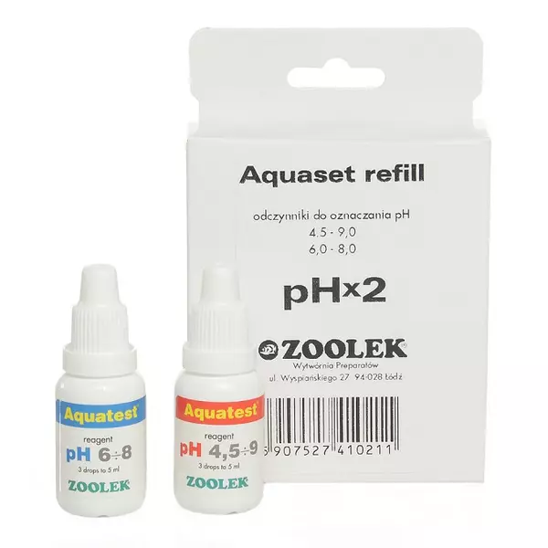 Test ZOOLEK Aquatest pH Refill - uzupe�nienie