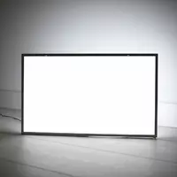 T�o pod�wietlane LED Lightground 90x50cm bia�e