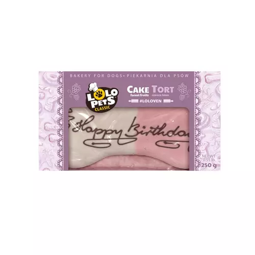 Tort Dla Psa Happy Birthday Owoce Lasu