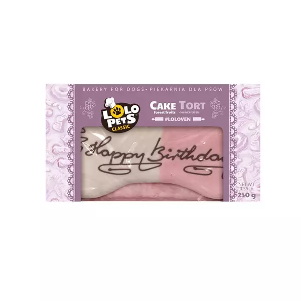 Tort Dla Psa Happy Birthday Owoce Lasu