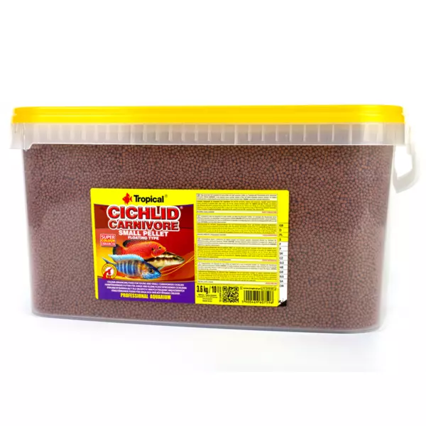 Tropical Cichlid Carnivore Small Pellet [10l/3,6kg]
