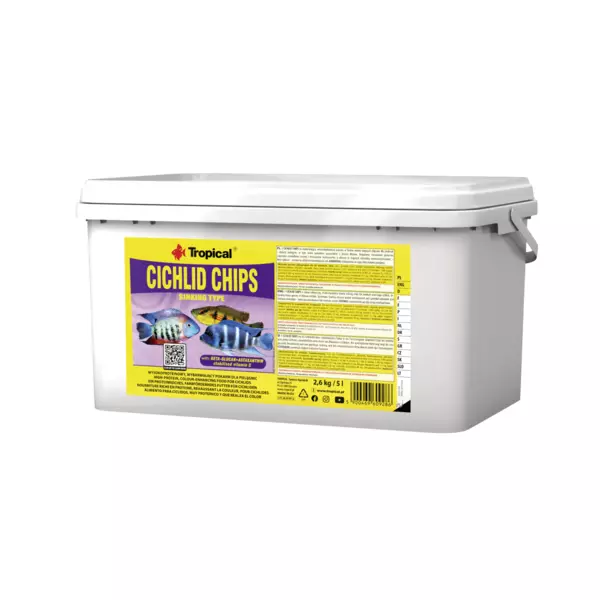 Tropical Cichlid Chips [5l/2.6kg]