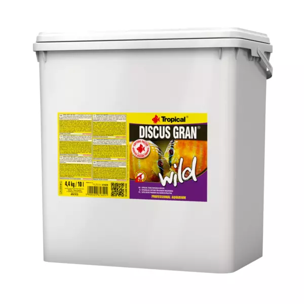 Tropical Discus Gran Wild [10l/4.40kg] - Wiaderko/granulat