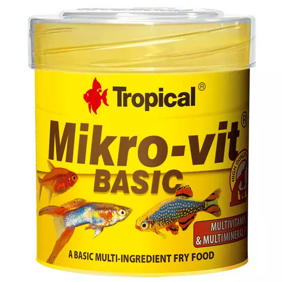 Tropical Mikro-vit Basic [50ml] - pokarm podstawowy dla narybku