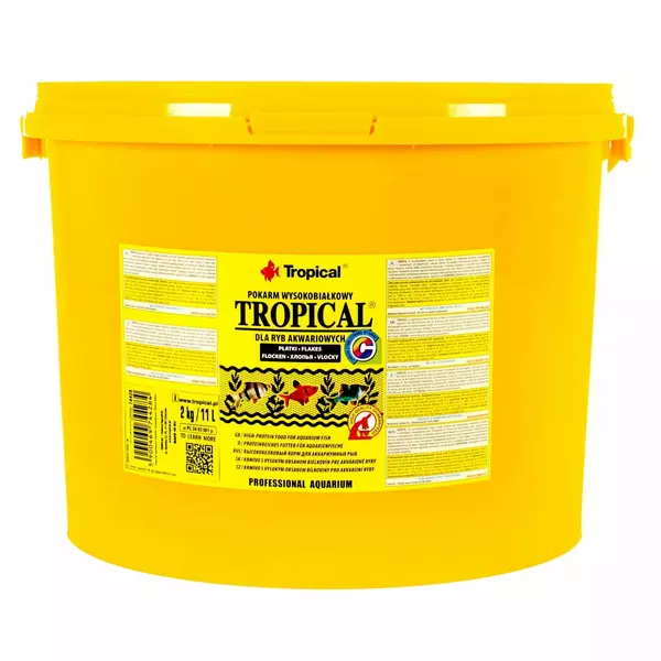 Tropical Pokarm Tropical [11l /2 kg] -wiaderko/p�atki