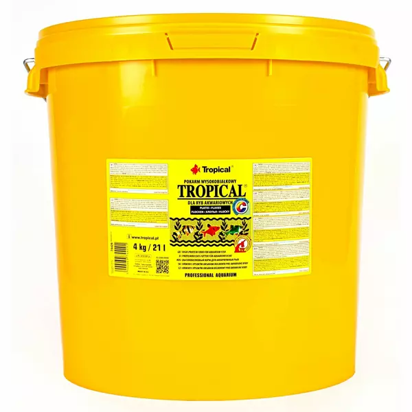 Tropical Pokarm Tropical [21l /4kg] -wiaderko/p�atki