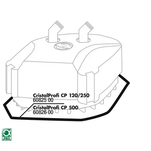 Uszczelka pod g�owic� JBL CristalProfi 120/250