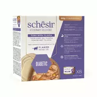 Veterinary Solutions Diabetic tu�czyk i tilapia w bulionie 8x80g
