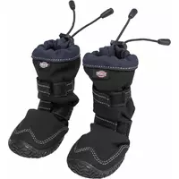 Walker Active Long, buty, dla psa, M-L, czarne, 2szt./opak
