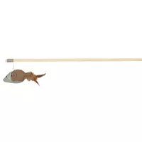 Wędka Mysz z piórami 50cm