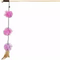 W�dka z pomponami, 40cm