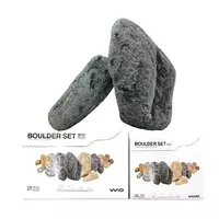 Wio Titan Boulder Set [BOX] 3-20cm - selekcjonowany zestaw do akwarium do 60cm