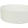 Xmas Miska ceramiczna, dla psa/kota, bia�a, 0,8l / 16cm