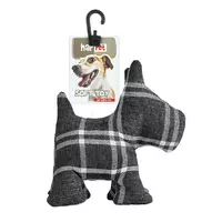 Z889 materia�owy terrier szara krata