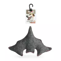 Z891 materia�owy gacek ciemny szary 25cm