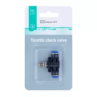 Zaworek CO2 Aqua-Art prosty dławiąco zwrotny