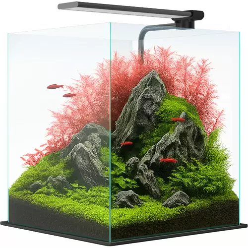 Zestaw akwariowy Opti White SideFix 20l Cube