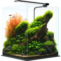 Zestaw akwariowy Opti White Sinkor SideFix 30l Cube