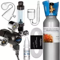 Zestaw CO2 BLACK Professional [8l] - z elektrozaworem