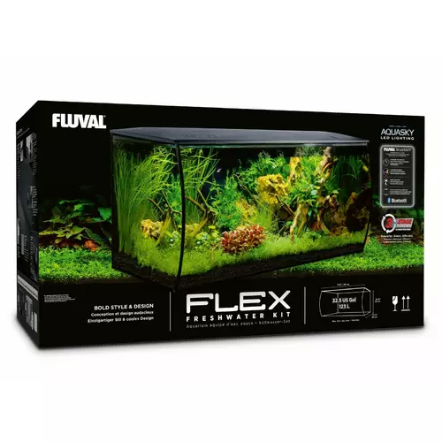 Zestaw Fluval Flex 123l, czarny