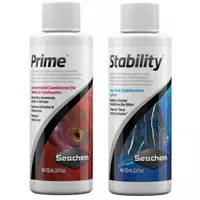 Zestaw Seachem na start - Prime i Stability [2x100ml]