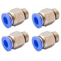 Zestaw z��czek PROGROW z szybkoz��czk� na w�yk CO2 [1/8 cala] - 4PAK