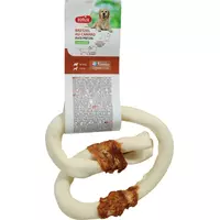 ZOLUX Gryzak dla psa precel z kaczką 12cm