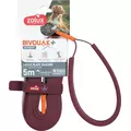 ZOLUX Smycz p�aska dla psa silikonowa BIVOUAK czerwona 5m