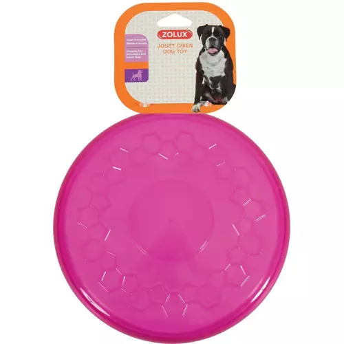 ZOLUX Zabawka dla psa frisbee TPR POP 23cm kol. r�owy