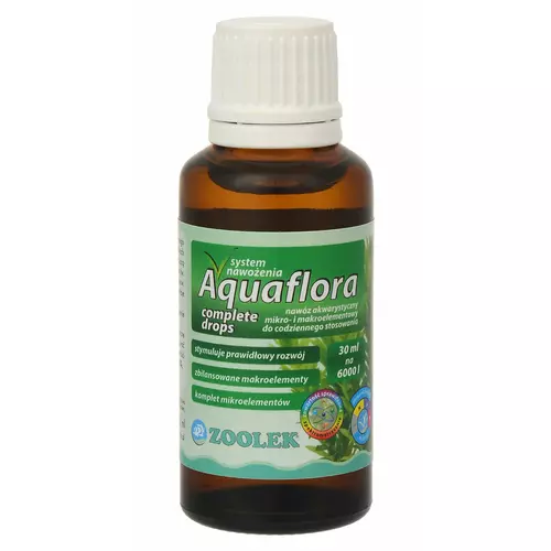 Zoolek Aquaflora COMPLETE DROPS [30ml] - naw�z mikroelementowy z NPK